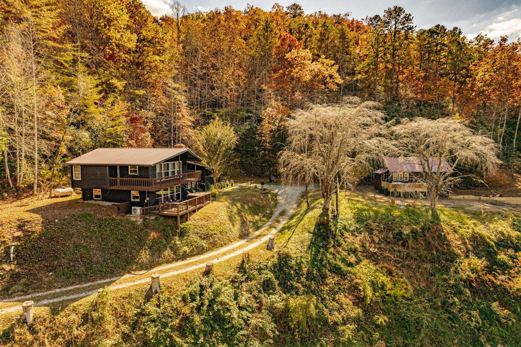 Big Blue Cabins Bryson City Esterno foto